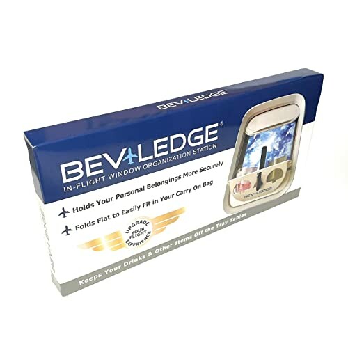 BevLedge in-flight window organization station packaging.